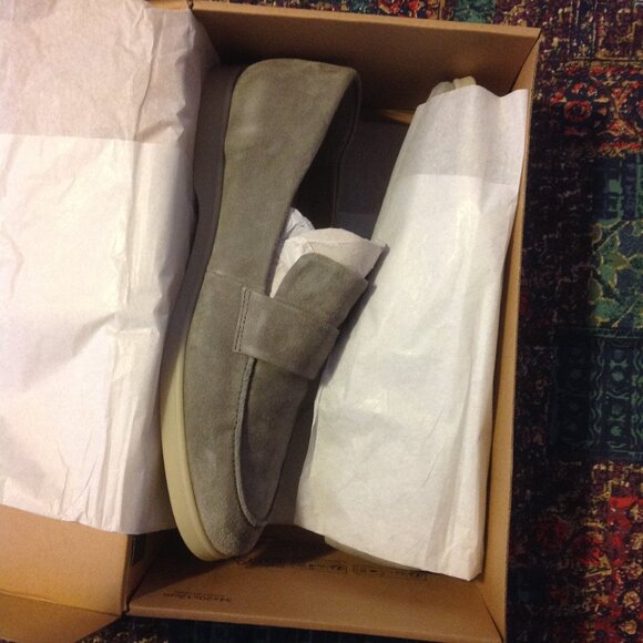 Vince Big Sur-M Men\'s Gray Suede Loafers - 11.5M - New in Box main image 5
